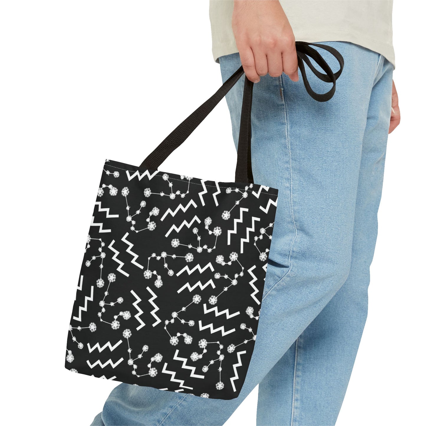Tote Bag Aquarius Zodiac sign AOP