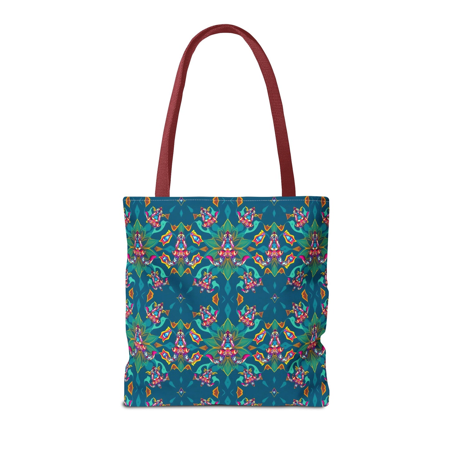Tote Bag (AOP), Taurus, Zodiac v1, Jewel Pattern