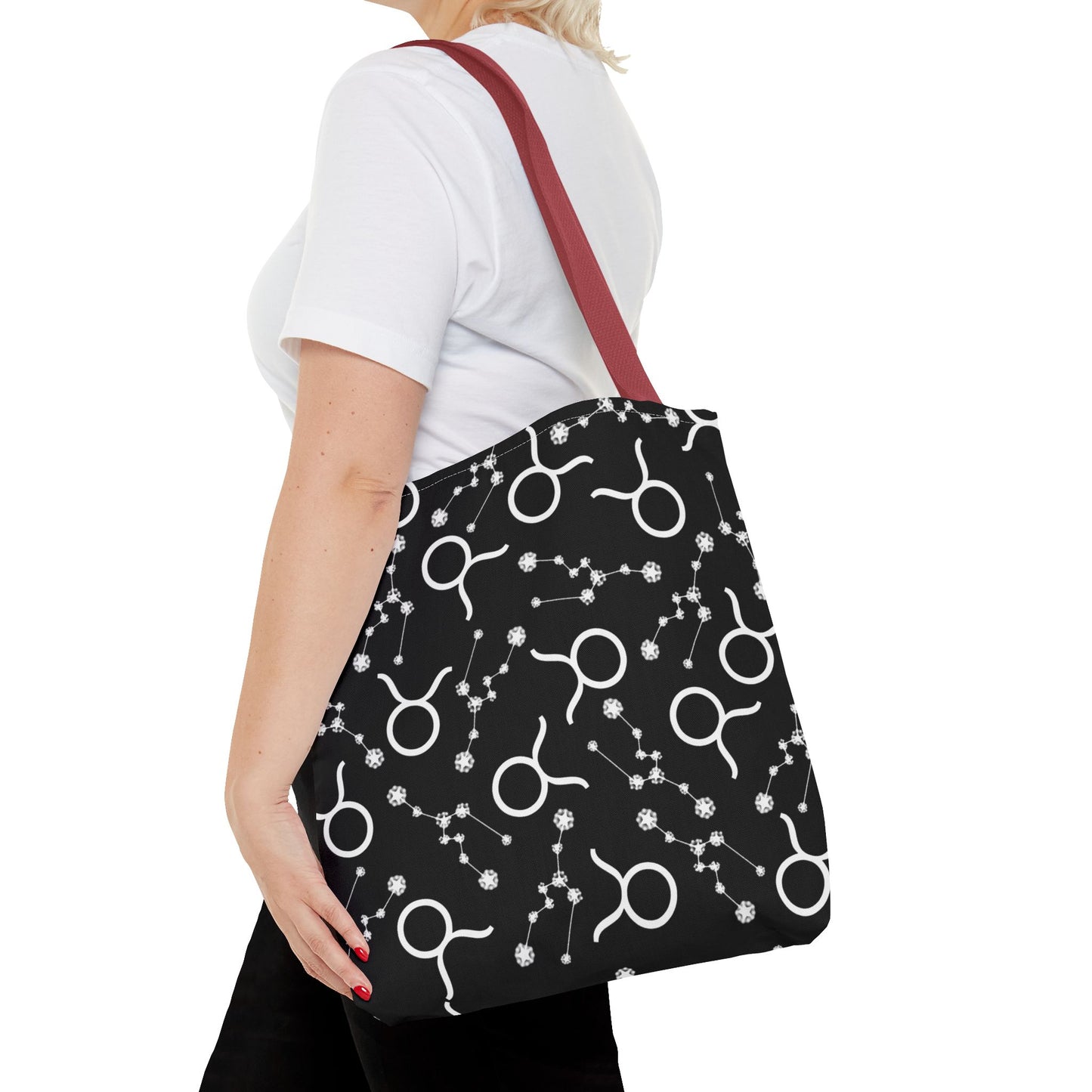 Tote Bag Taurus Zodiac sign AOP