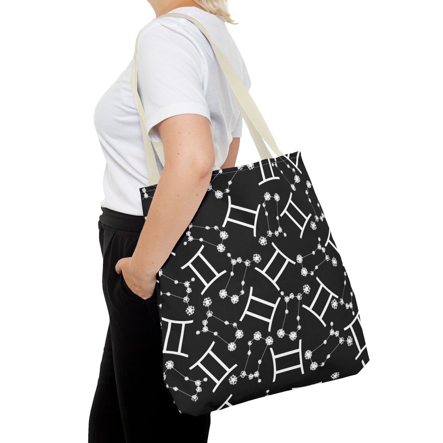 Tote Bag Gemini Zodiac sign AOP