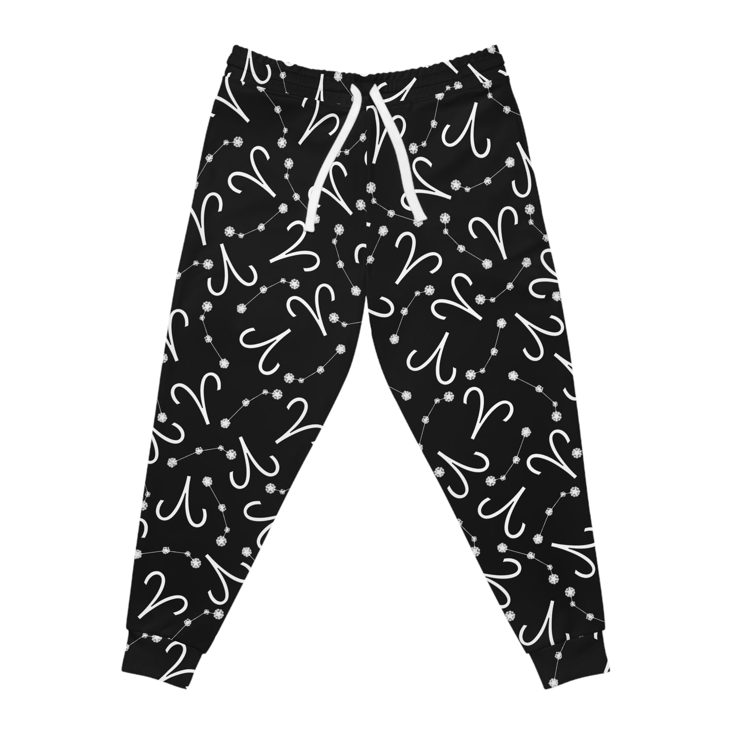 Athletic Joggers Aries Zodiac sign (AOP)