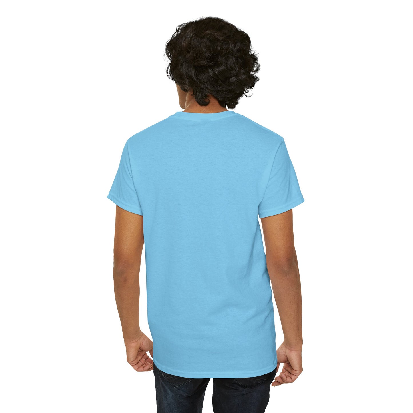 Unisex Heavy Cotton T-Shirt, Aries God 3v, Zodiac Design