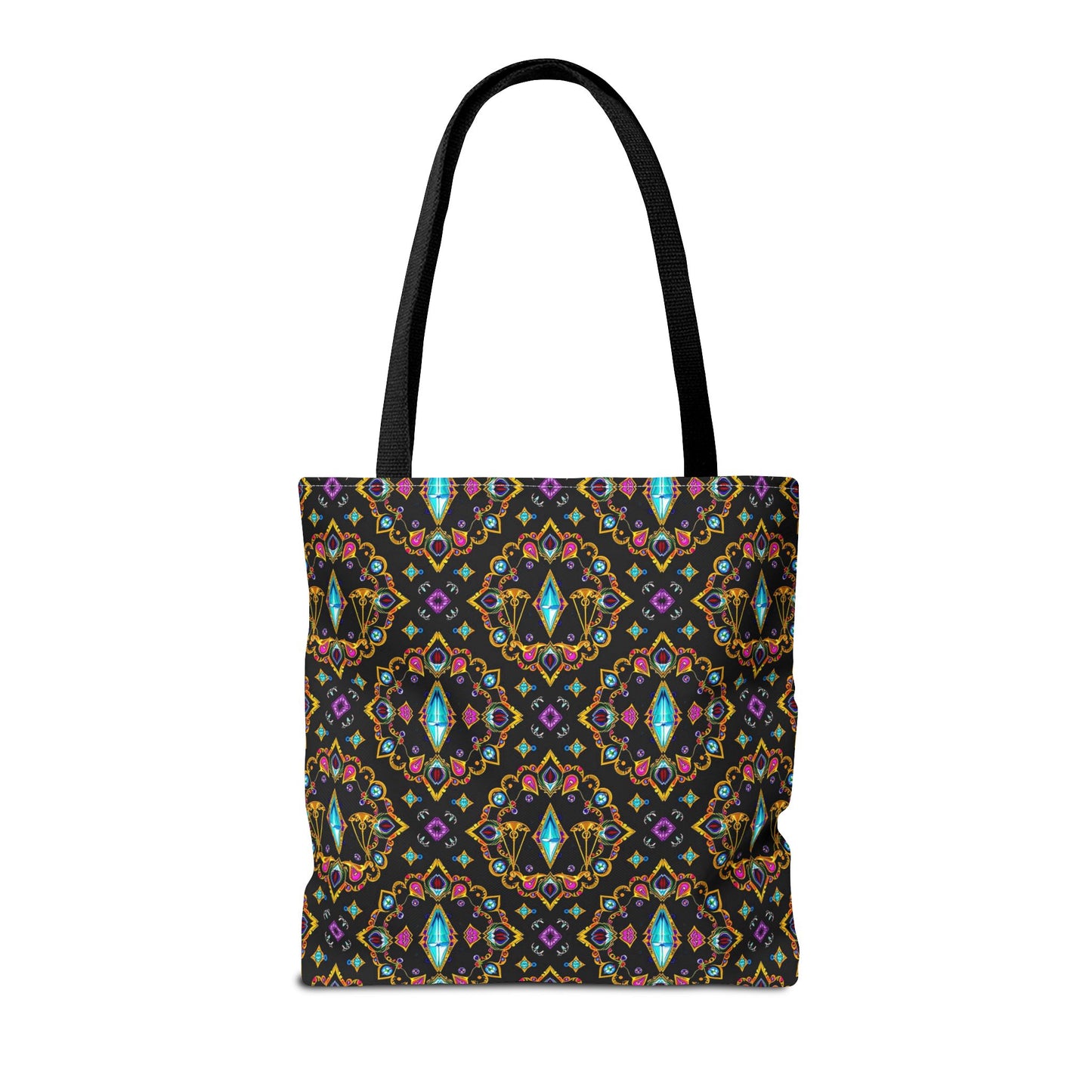 Tote Bag (AOP), Libra, Zodiac v1, Jewel Pattern