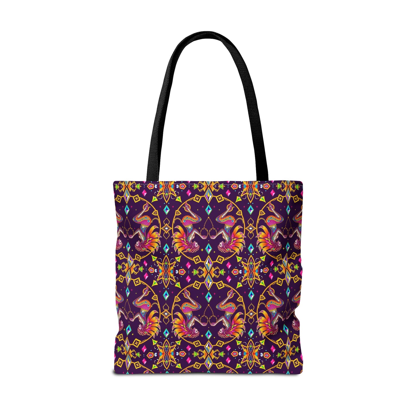 Tote Bag (AOP), Gemini, Zodiac, Jewel Pattern