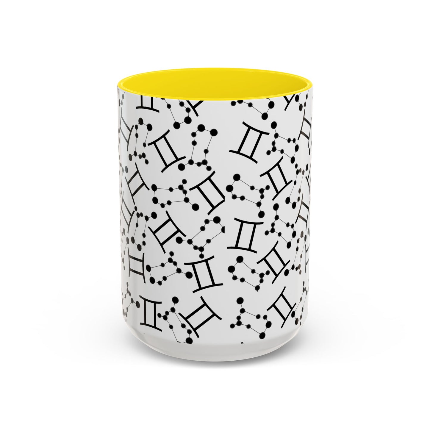 Accent Coffee Mug with the Gemini sign (11, 15oz)