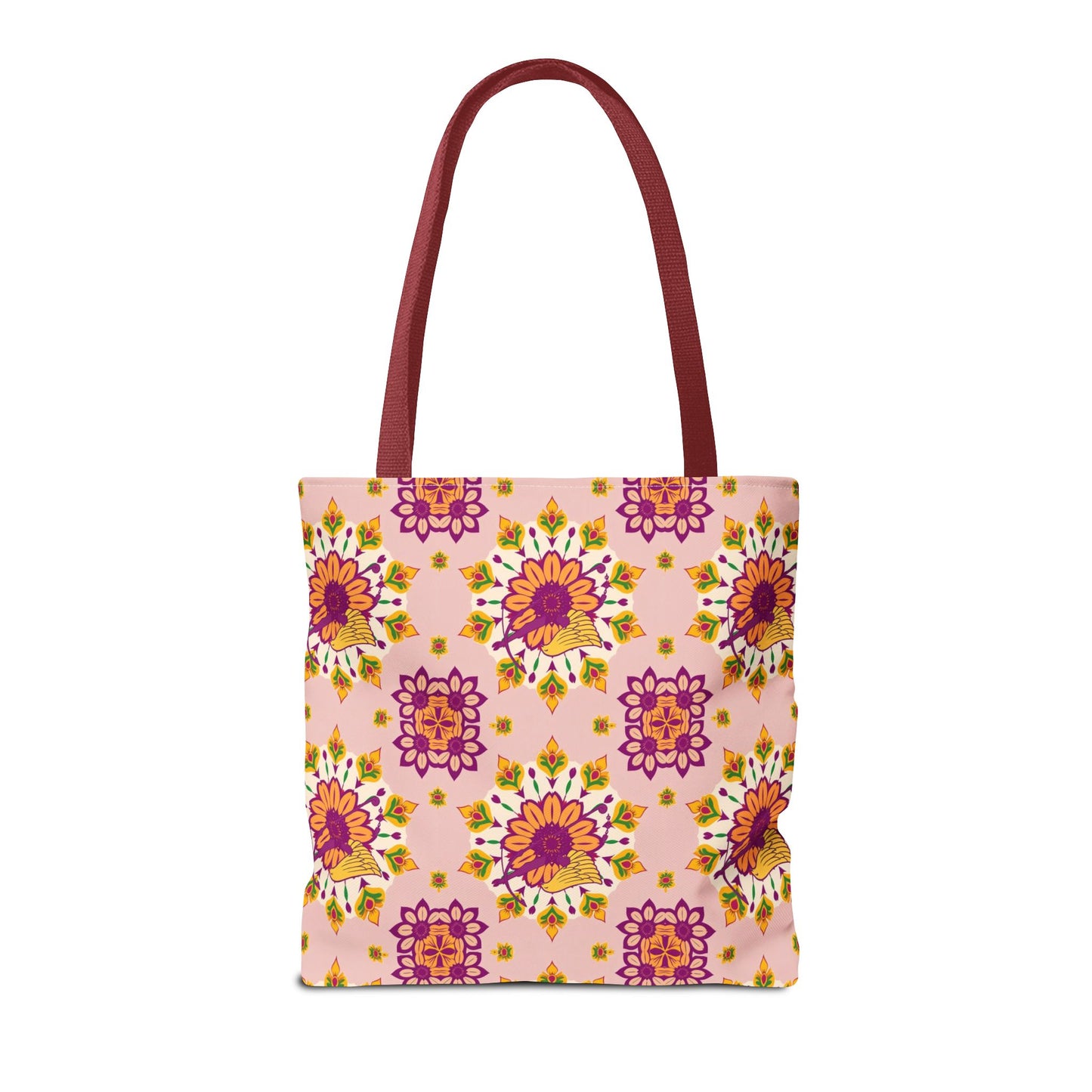 Tote Bag (AOP), Sagittarius, Zodiac, Flower Pattern
