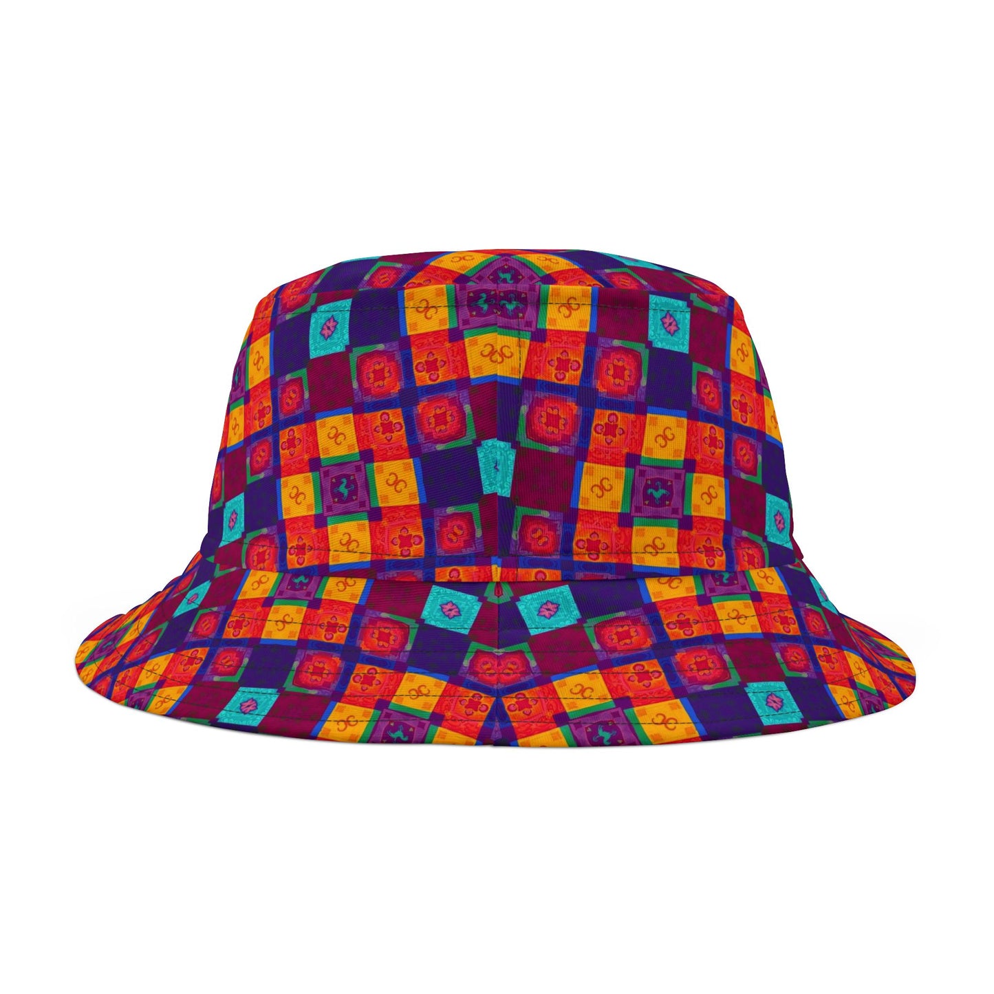 Bucket Hat, (AOP), Virgo, Zodiac Shape Pattern