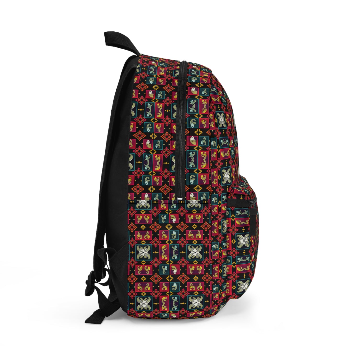 Backpack, Pisces, Zodiac v1, Shapes Pattern