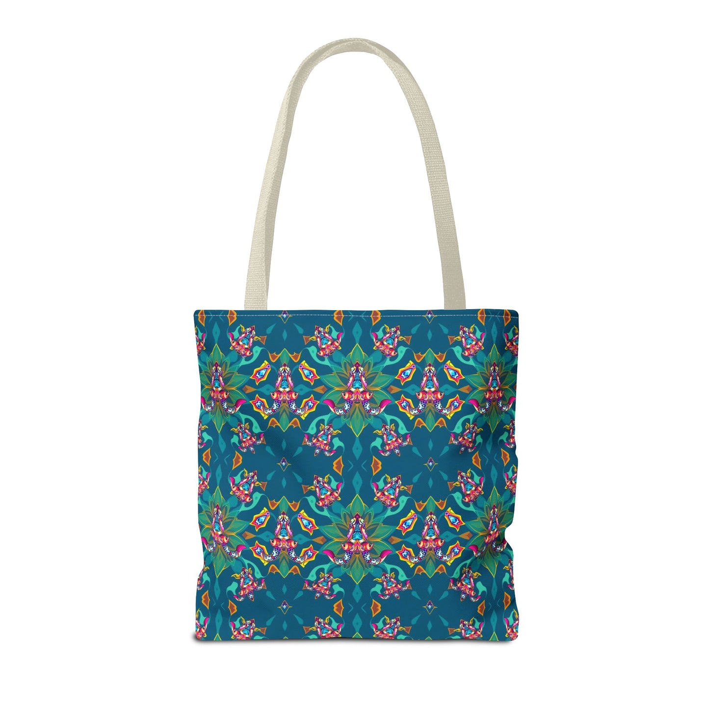 Tote Bag (AOP), Taurus, Zodiac v1, Jewel Pattern