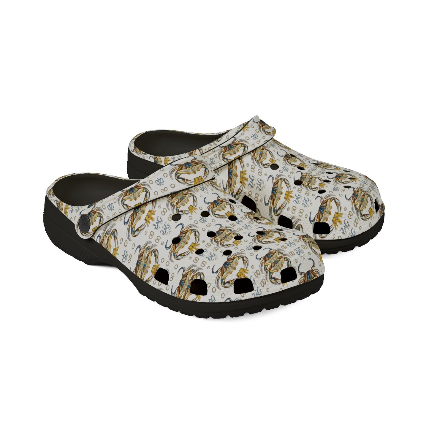 EVA Foam Rubber Shoes, (AOP), Cancer, Zodiac v2, Pattern