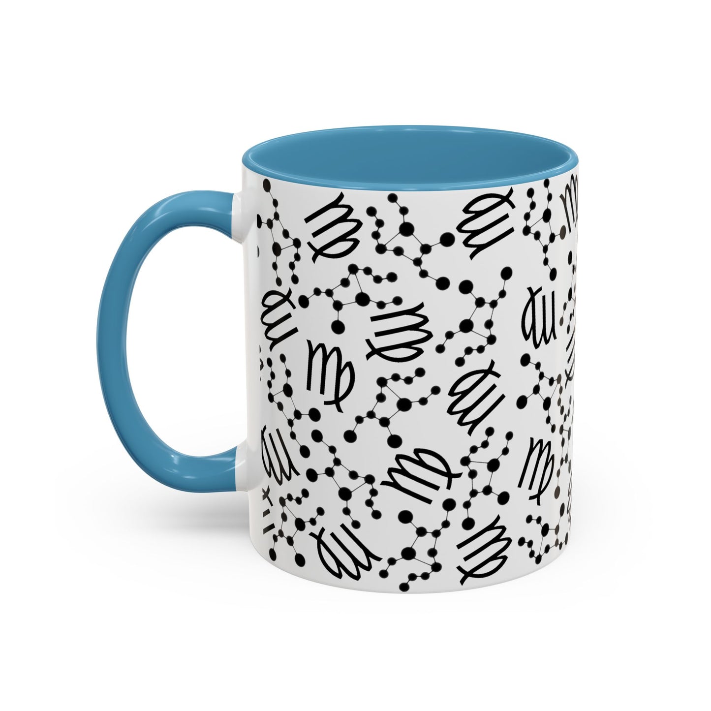 Accent Coffee Mug with the Virgo sign (11, 15oz)