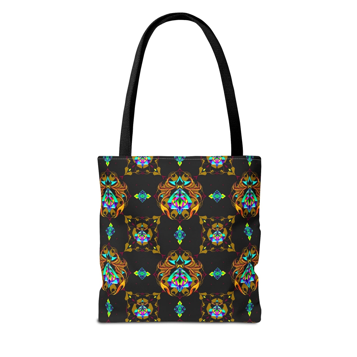 Tote Bag (AOP), Scorpio, Zodiac, Jewel Pattern