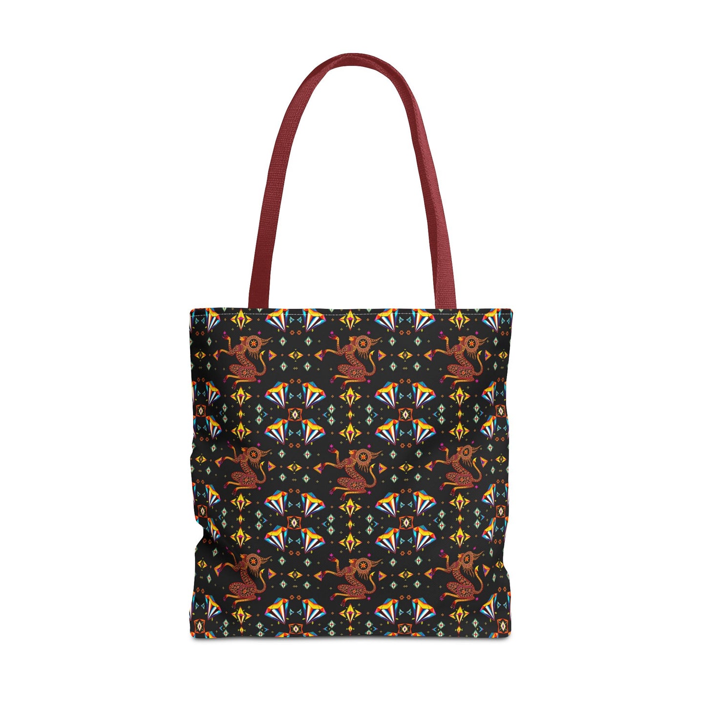 Tote Bag (AOP), Virgo, Zodiac, Jewel Pattern
