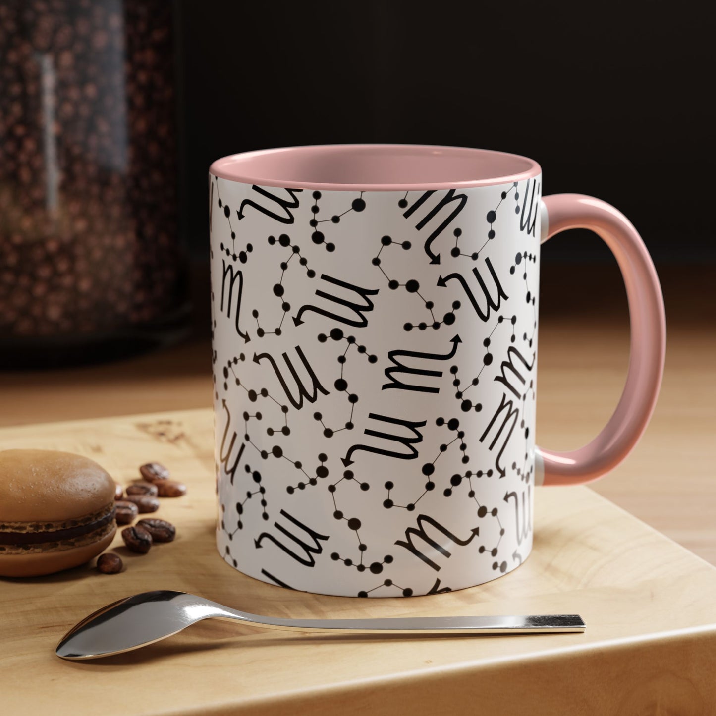 Accent Coffee Mug with the Scorpio sign (11, 15oz)