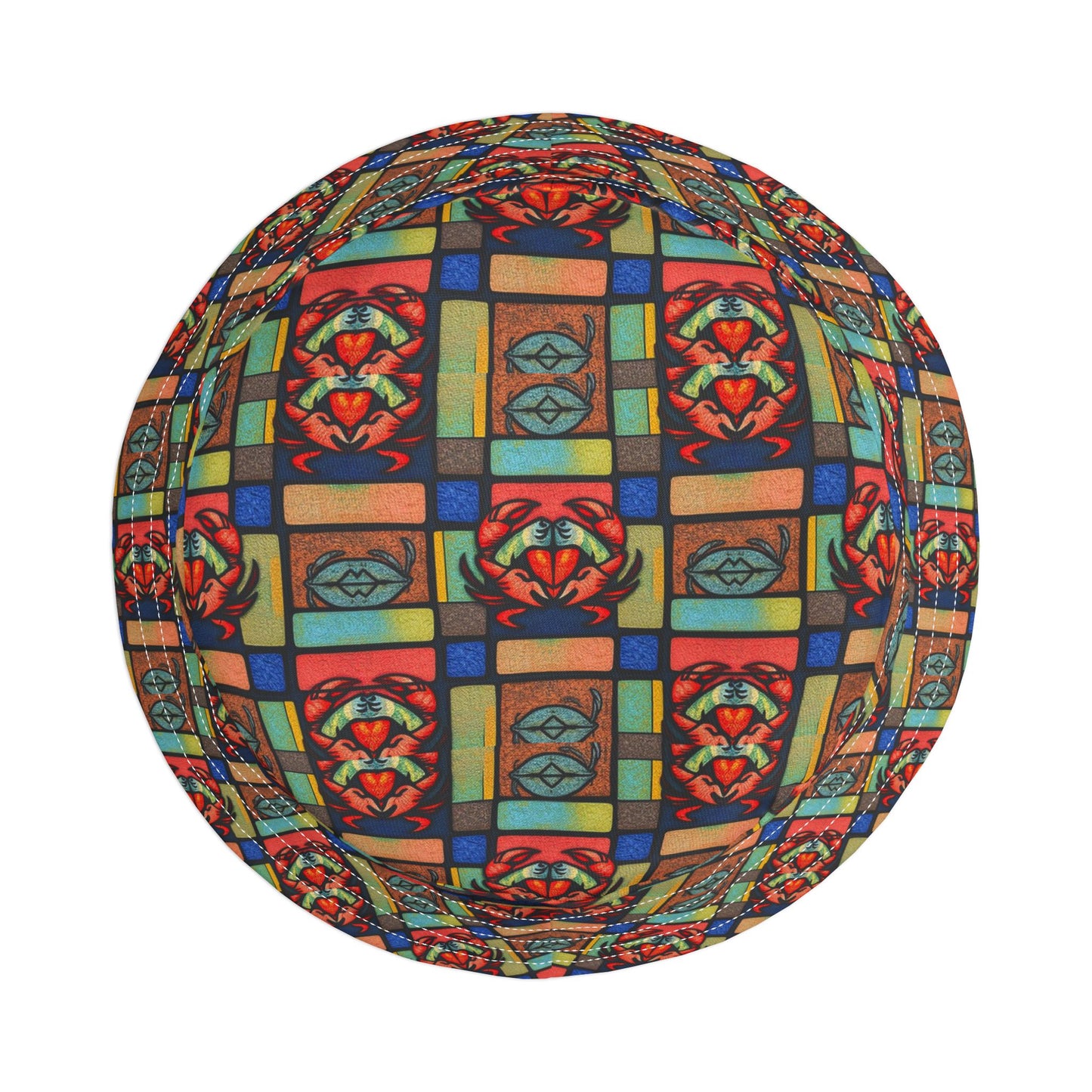 Bucket Hat, (AOP), Cancer, Zodiac, Shape Pattern