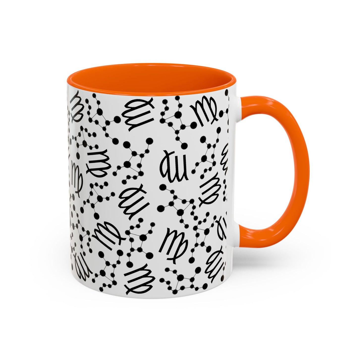 Accent Coffee Mug with the Virgo sign (11, 15oz)