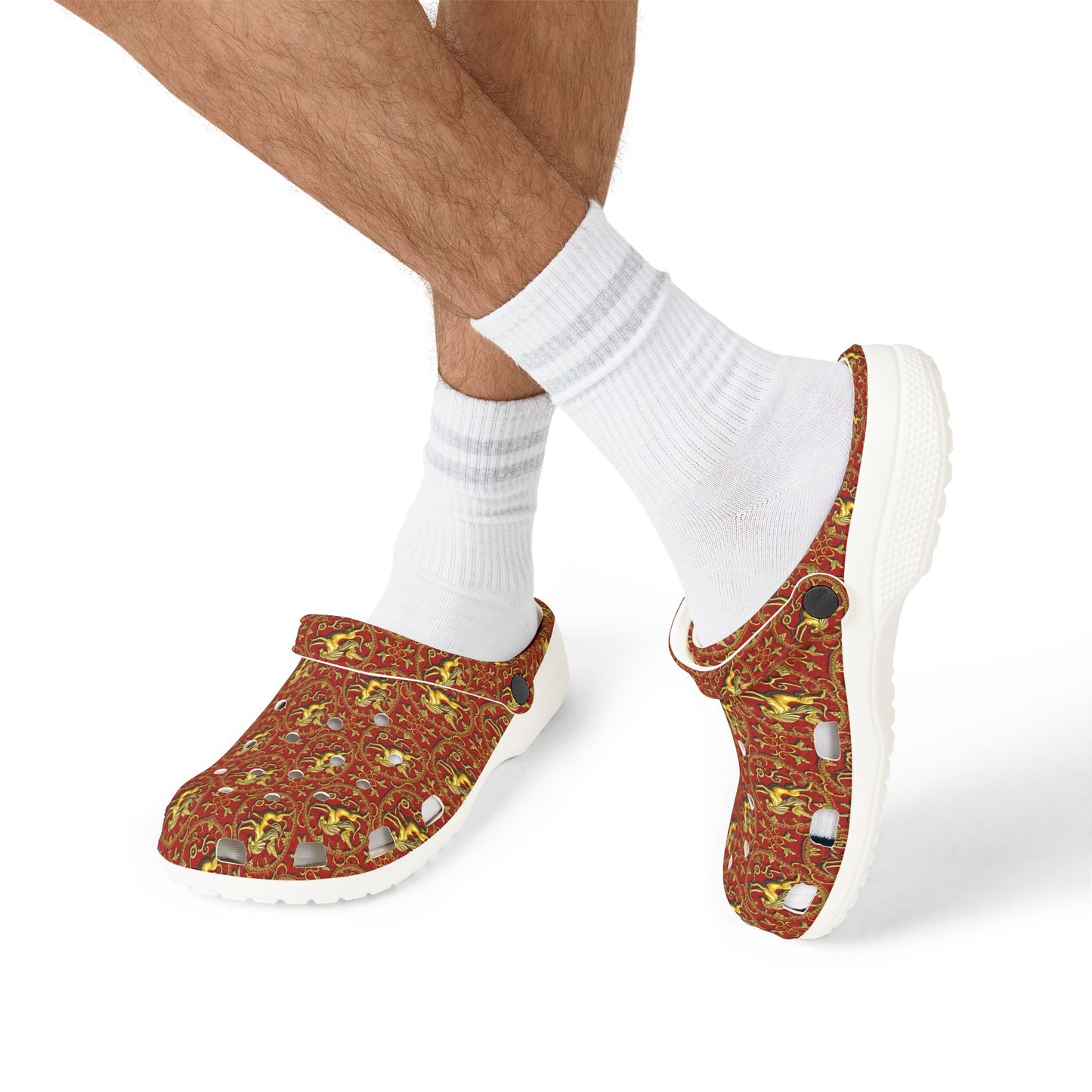 EVA Foam Rubber Shoes, (AOP), Sagittarius, Zodiac v3, Pattern