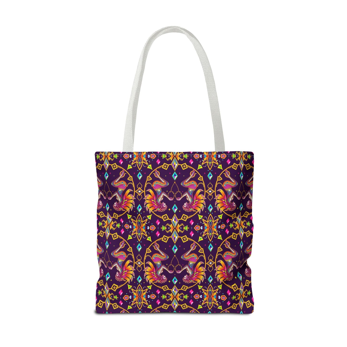 Tote Bag (AOP), Gemini, Zodiac, Jewel Pattern