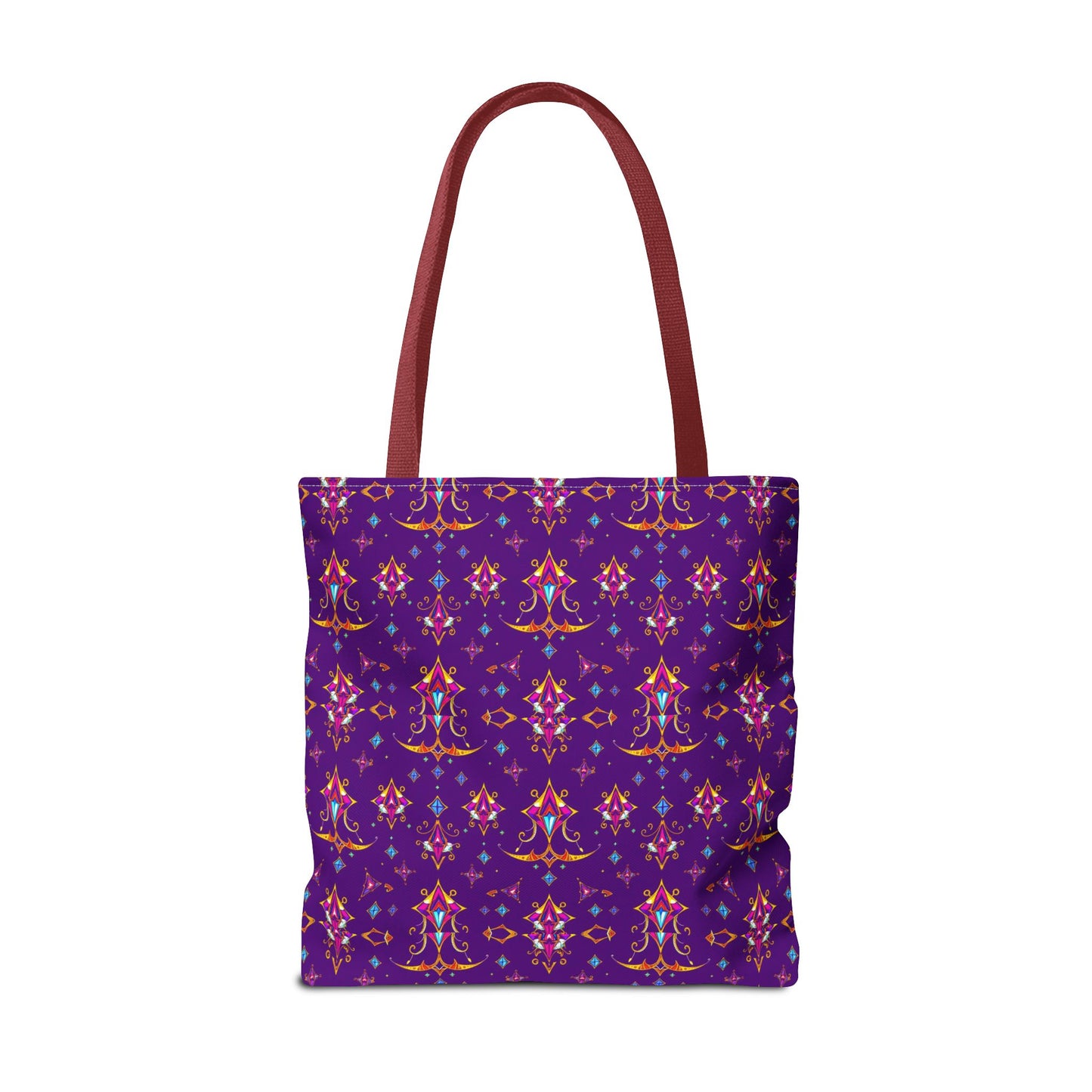 Tote Bag (AOP), Sagittarius, Zodiac, Jewel Pattern