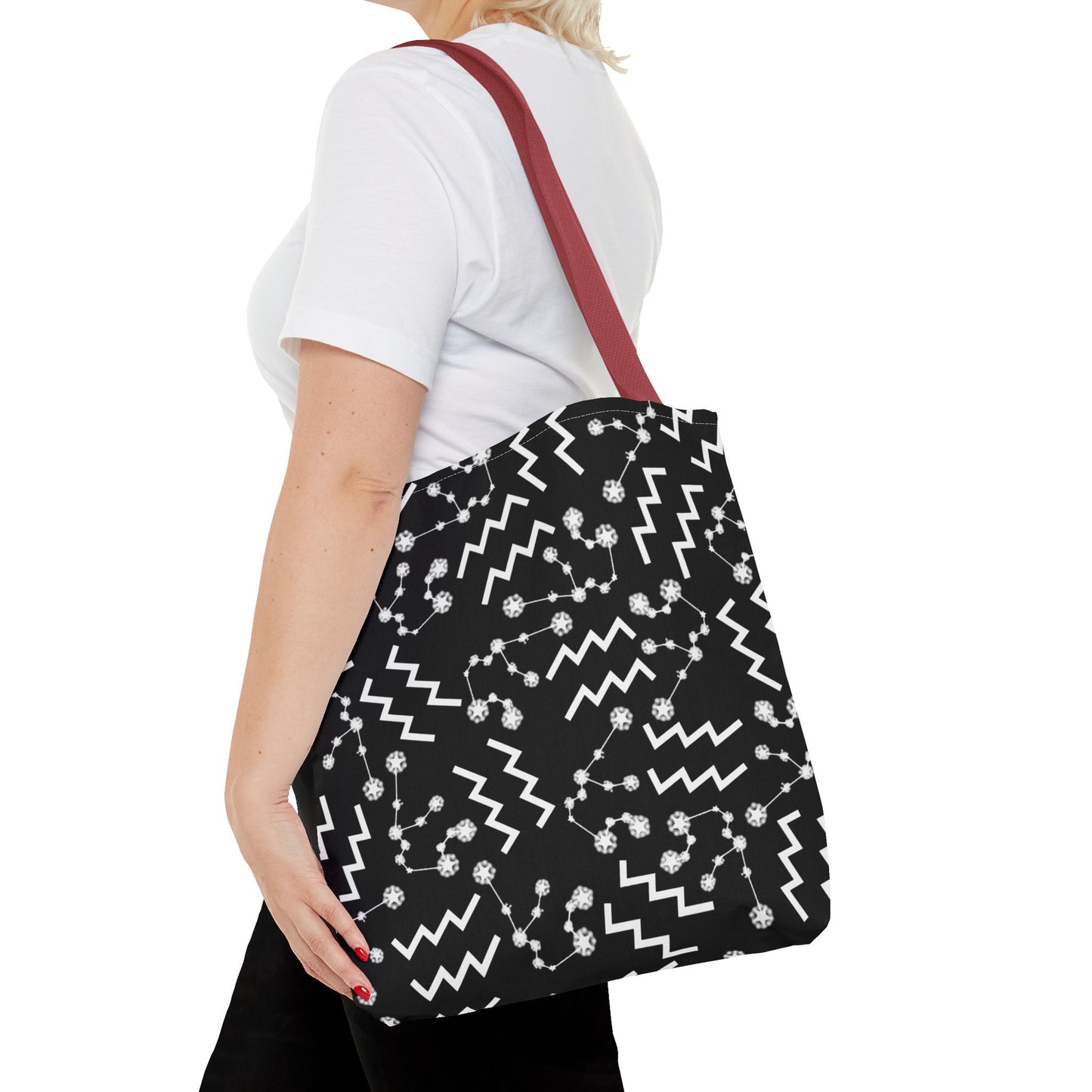 Tote Bag Aquarius Zodiac sign AOP
