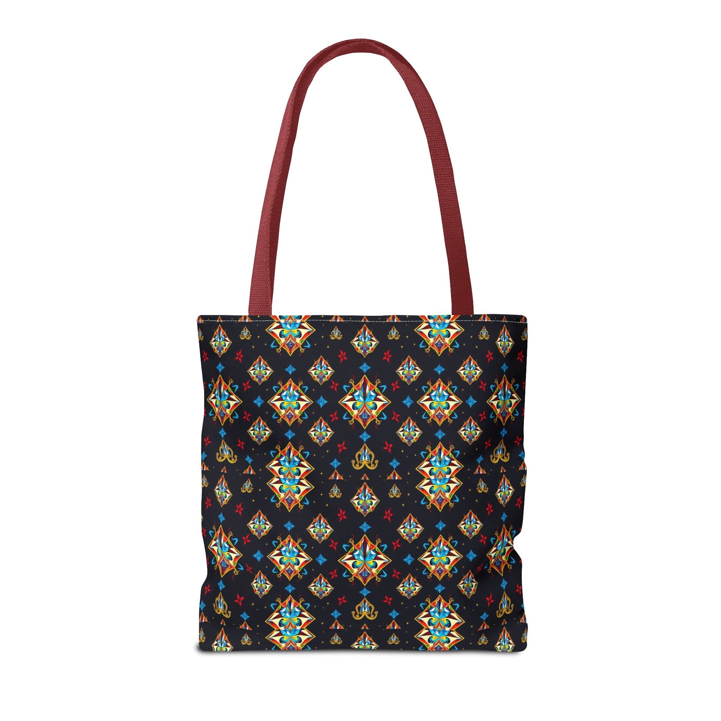 Tote Bag (AOP), Sagittarius, Zodiac v1, Jewel Pattern