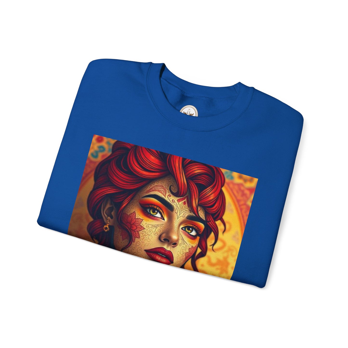 Unisex Heavy Blend™ Crewneck Sweatshirt, Aquarius, Zodiac v2, Sexy Pattern