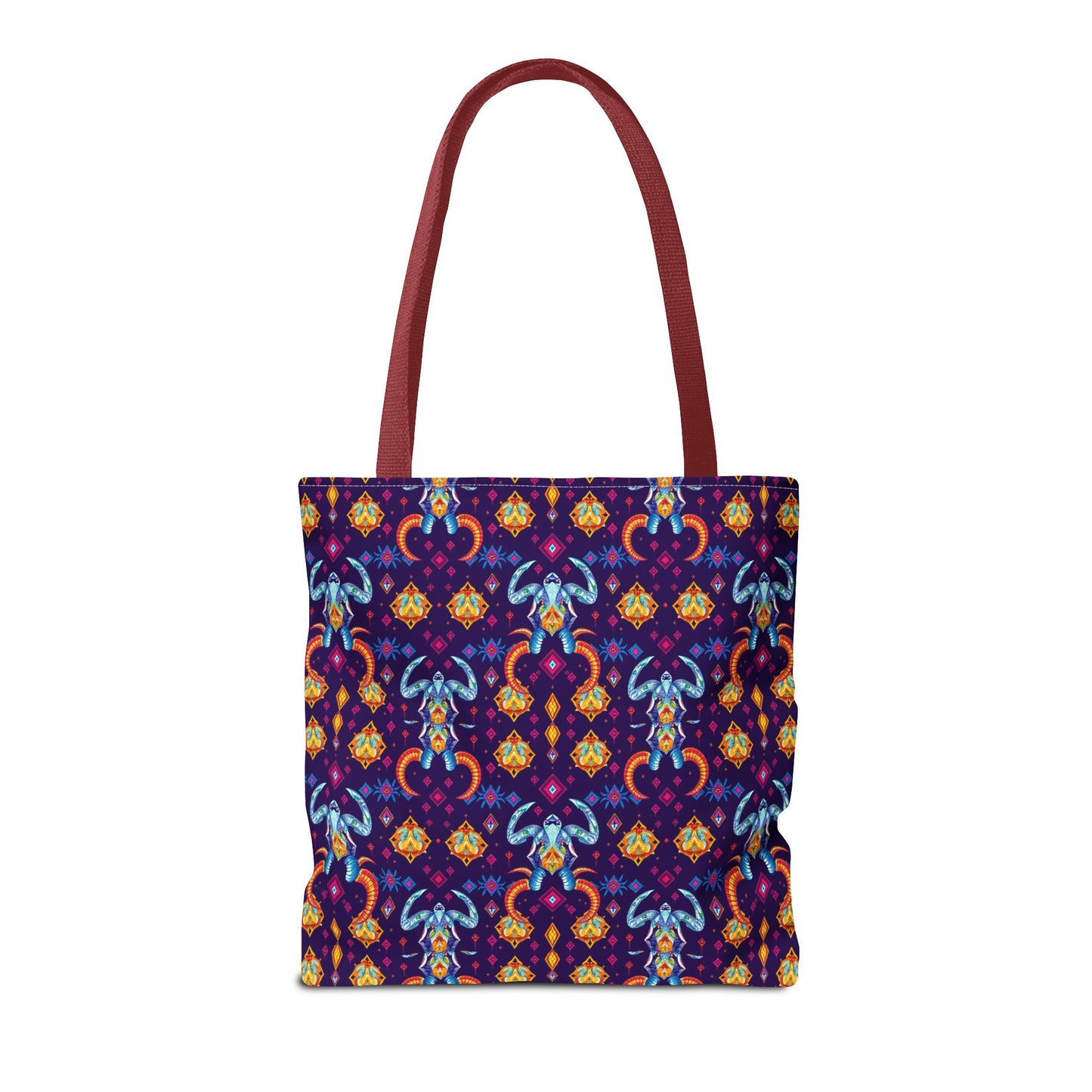 Tote Bag (AOP), Taurus, Zodiac, Jewel Pattern