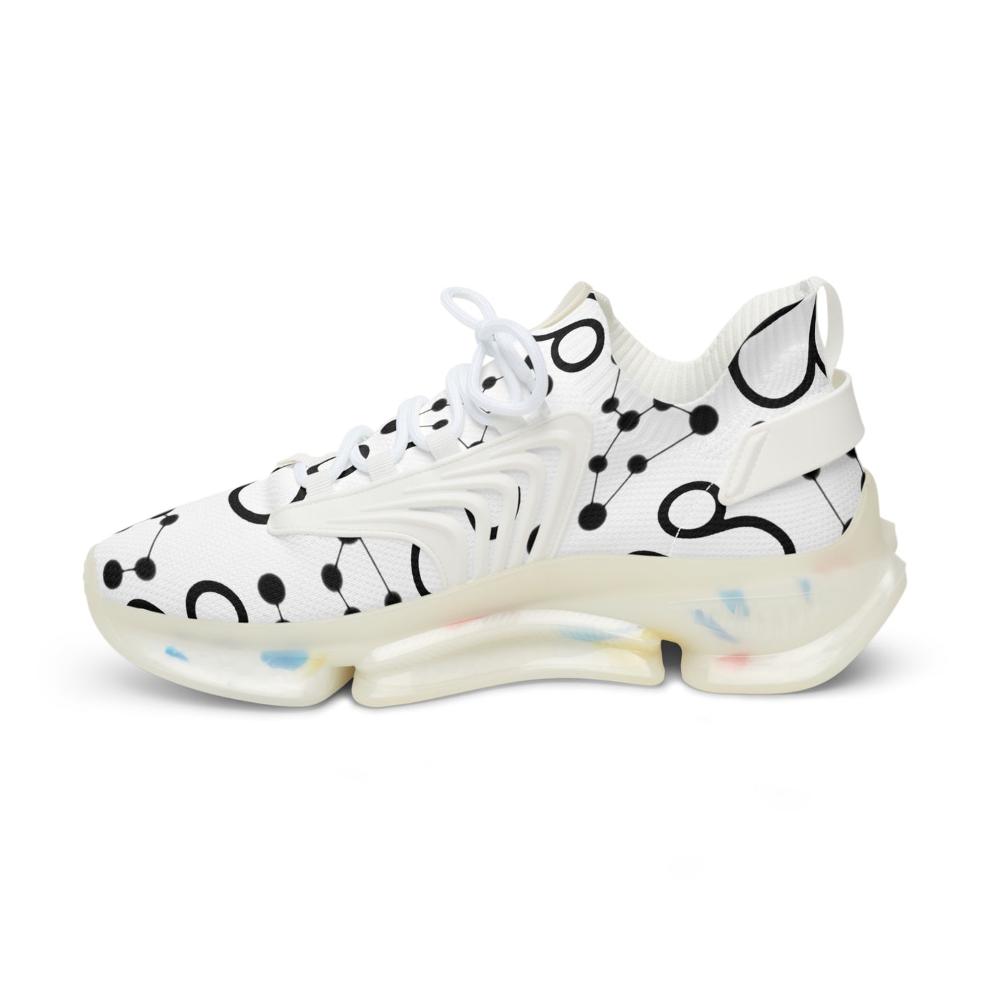 Men's Mesh Sneakers, Leo Zodiac Sign, all over print