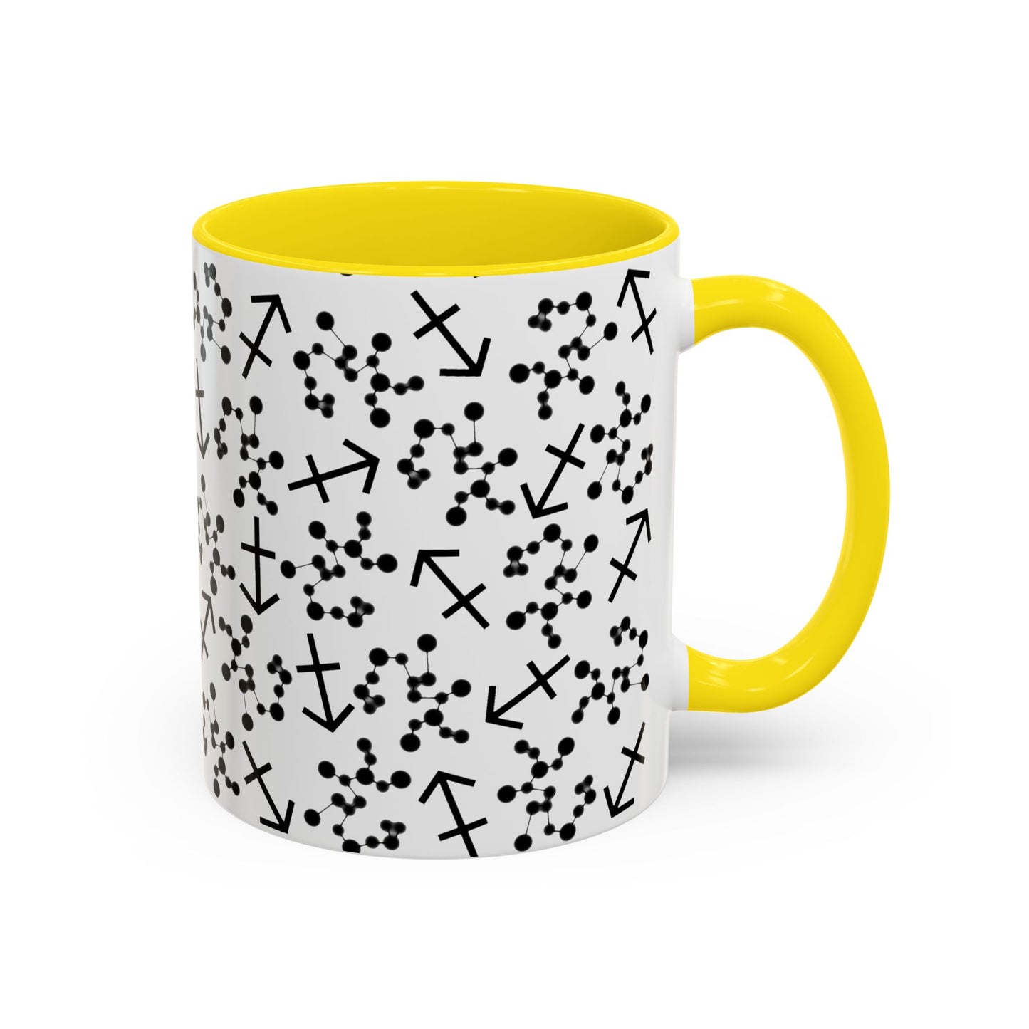 Accent Coffee Mug with the Sagittarius sign (11, 15oz)