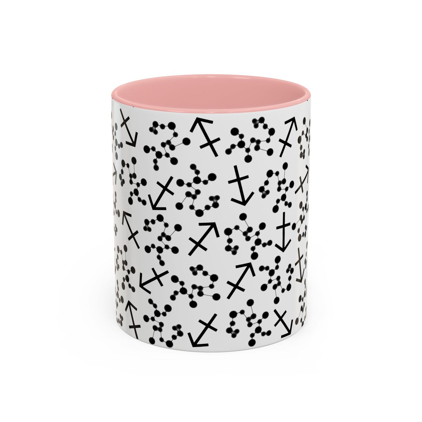 Accent Coffee Mug with the Sagittarius sign (11, 15oz)