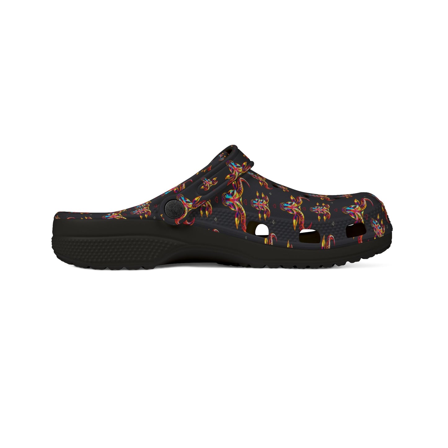 EVA Foam Rubber Shoes, (AOP), Taurus, Zodiac v3, Pattern