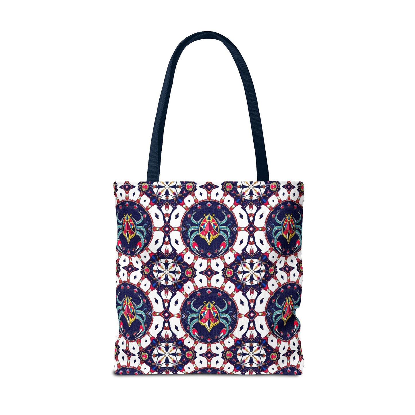 Tote Bag (AOP), Scorpio, Zodiac v1, Jewel Pattern