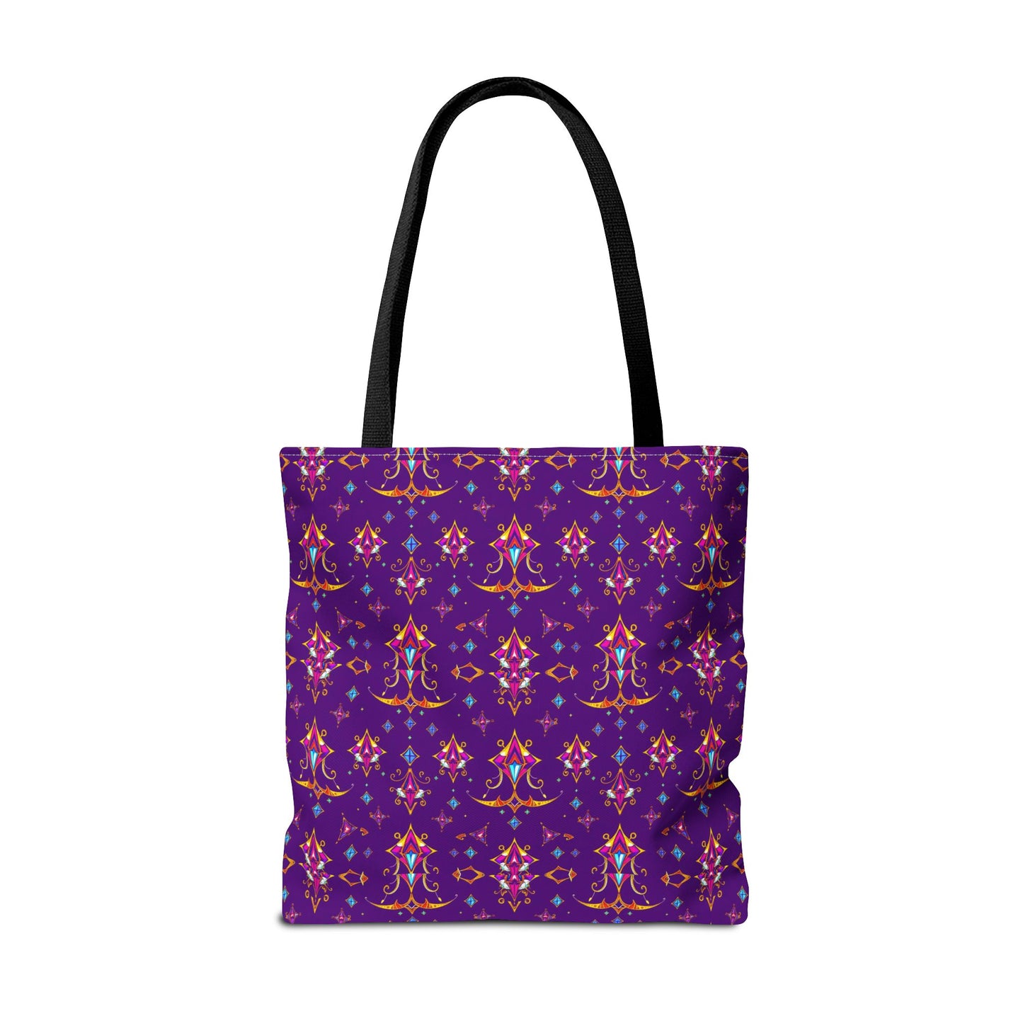 Tote Bag (AOP), Sagittarius, Zodiac, Jewel Pattern