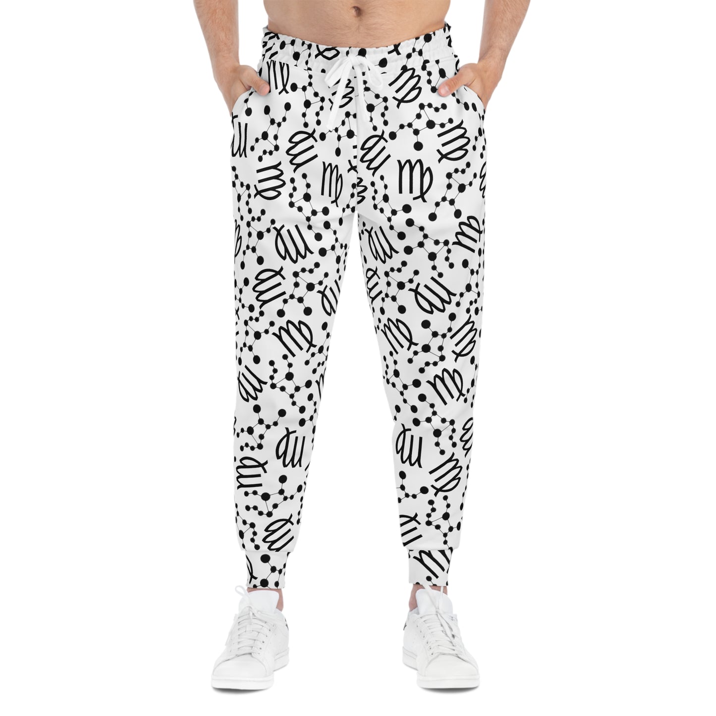 Athletic Joggers Virgo Zodiac sign (AOP)