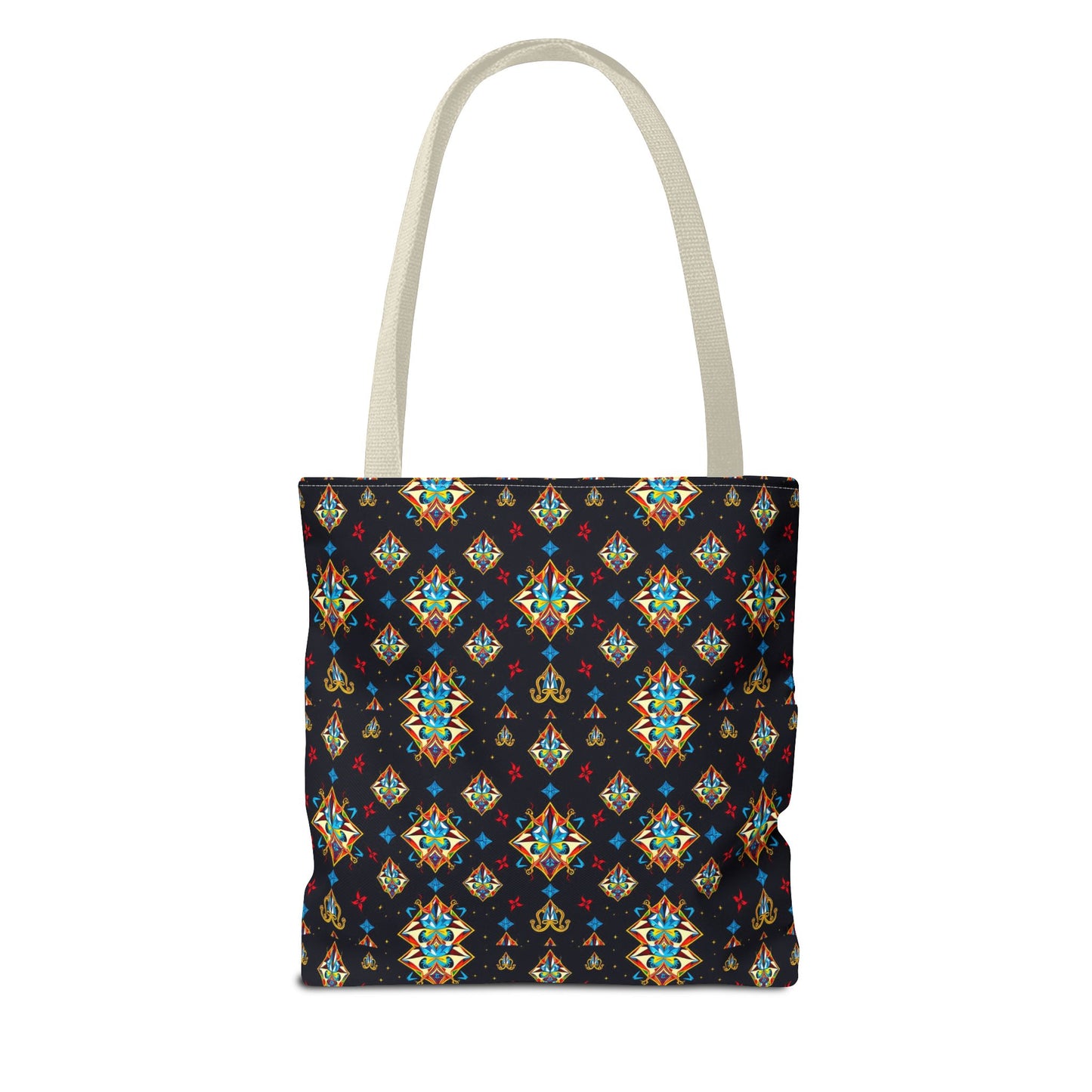 Tote Bag (AOP), Sagittarius, Zodiac v1, Jewel Pattern