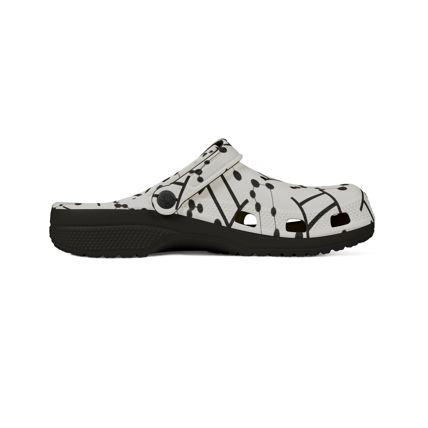 EVA Foam Rubber Shoes (AOP), Material 100% EVA, Gemini Zodiac Design