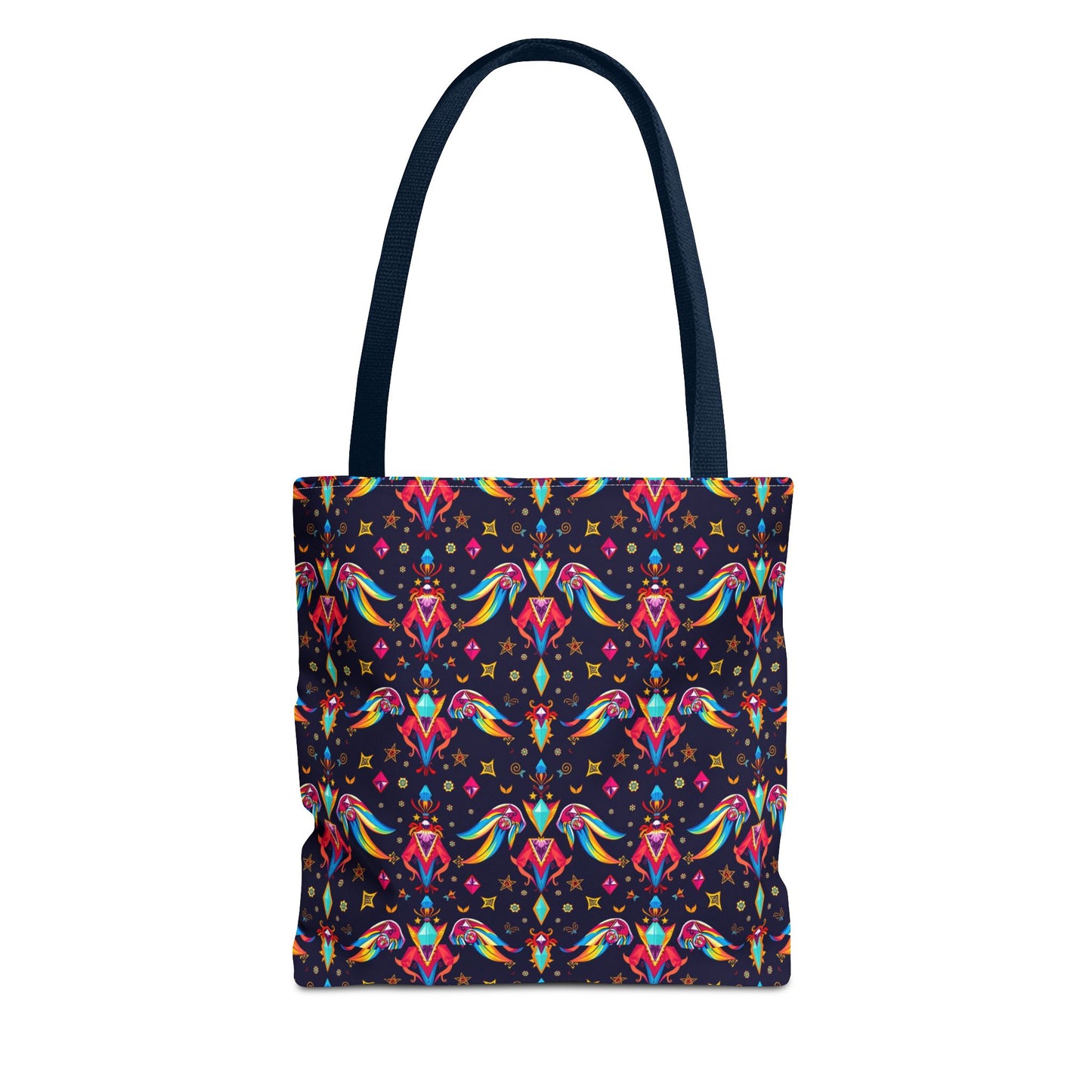 Tote Bag (AOP), Virgo, Zodiac v1, Jewel Pattern