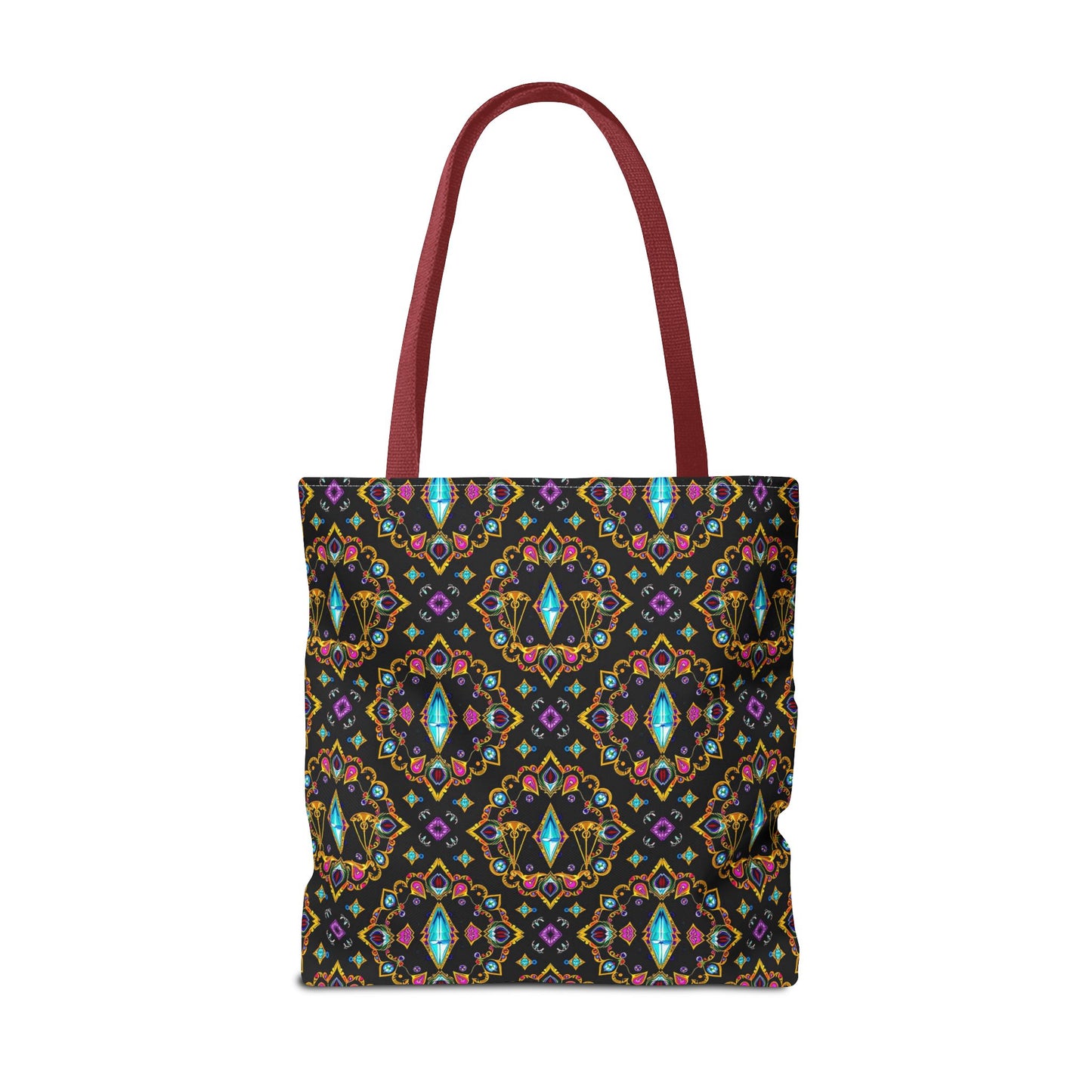 Tote Bag (AOP), Libra, Zodiac v1, Jewel Pattern