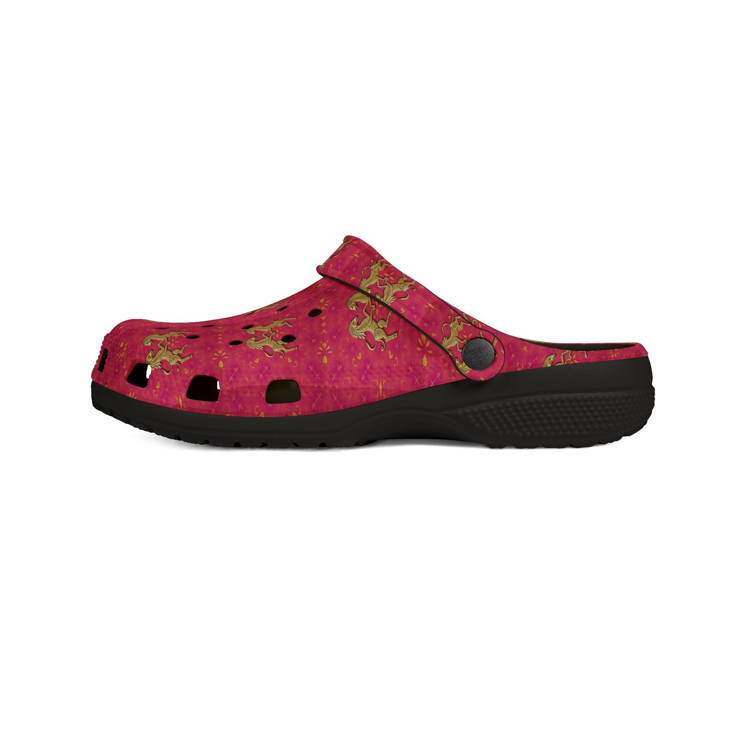 EVA Foam Rubber Shoes, (AOP), Gemini, Zodiac v1, Pattern