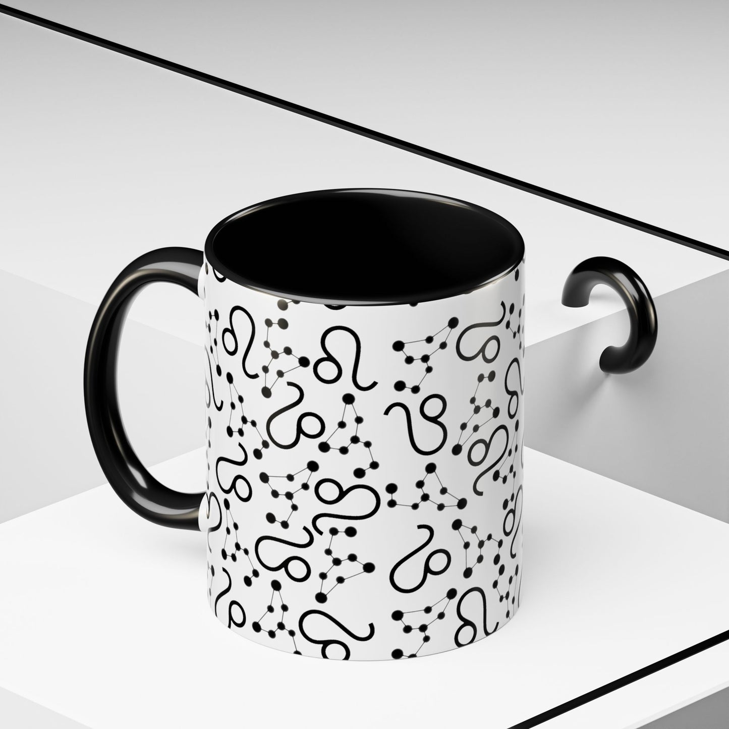 Accent Coffee Mug with the Leo sign (11, 15oz)