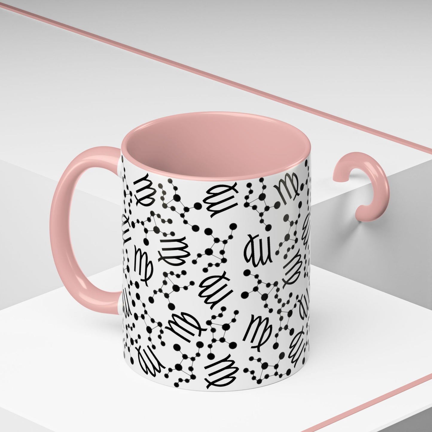 Accent Coffee Mug with the Virgo sign (11, 15oz)