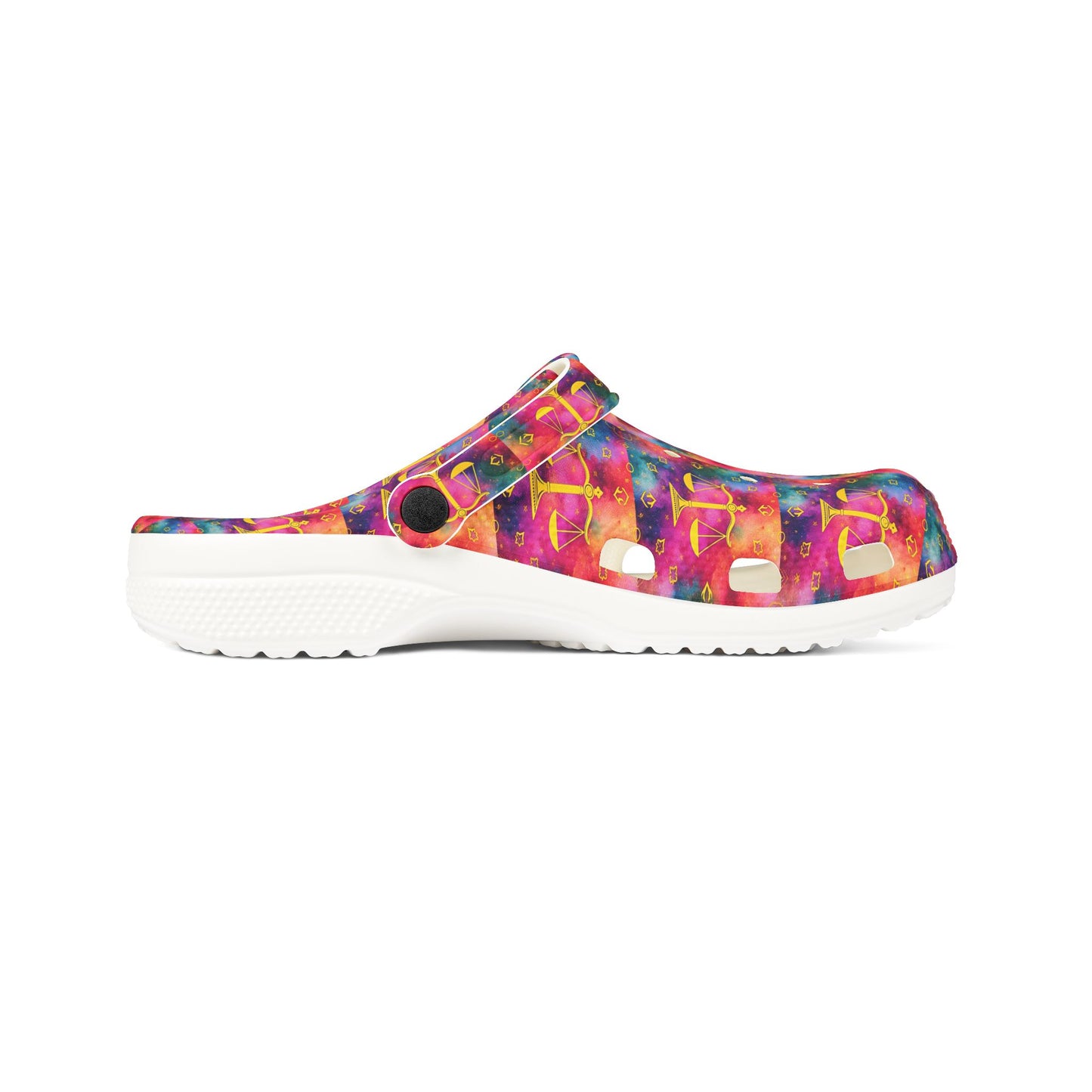 EVA Foam Rubber Shoes, (AOP), Libra, Zodiac v4, Pattern