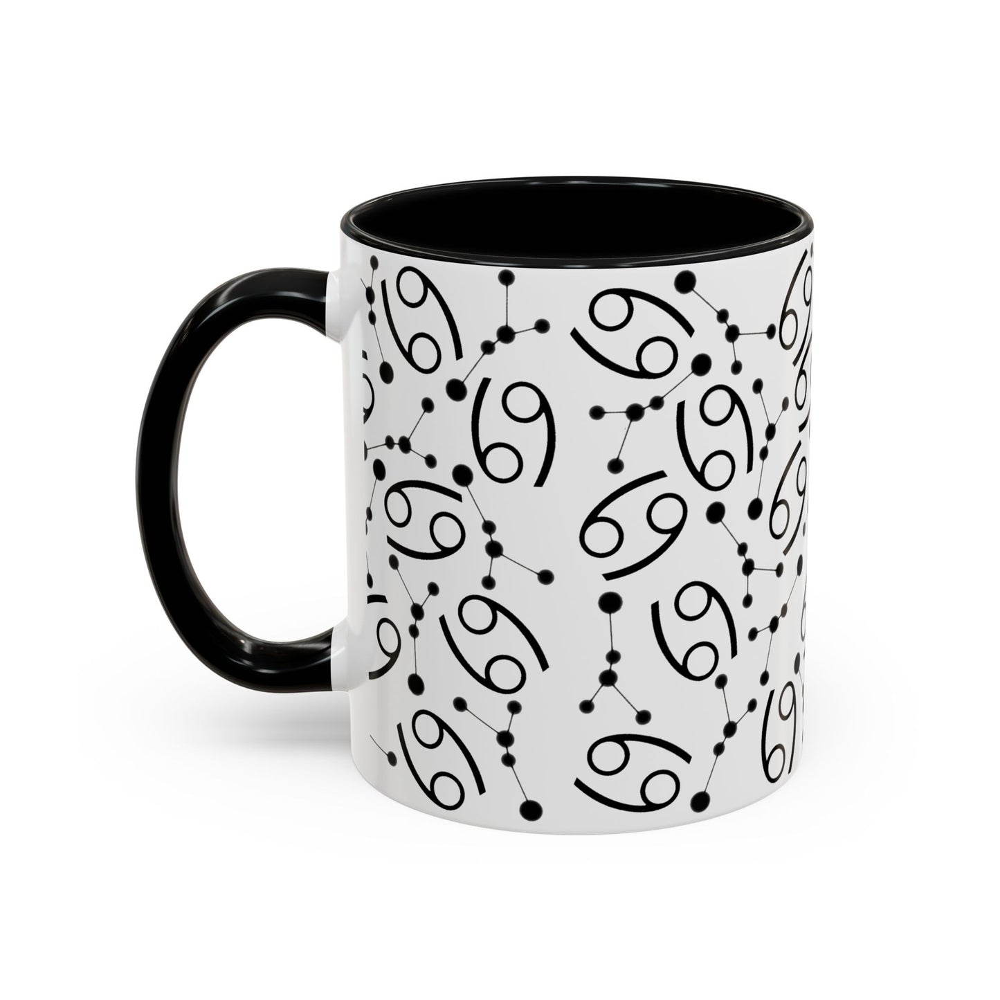 Accent Coffee Mug with the Cancer sign (11, 15oz)