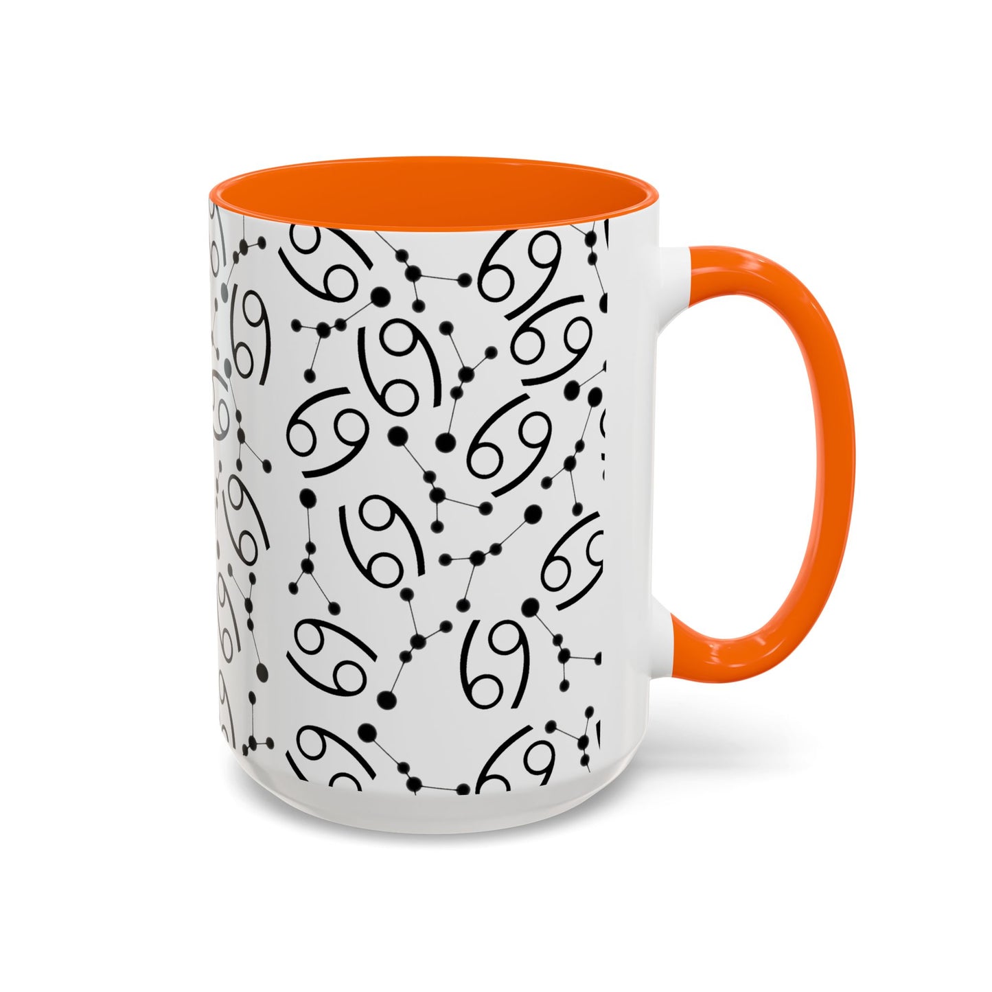 Accent Coffee Mug with the Cancer sign (11, 15oz)