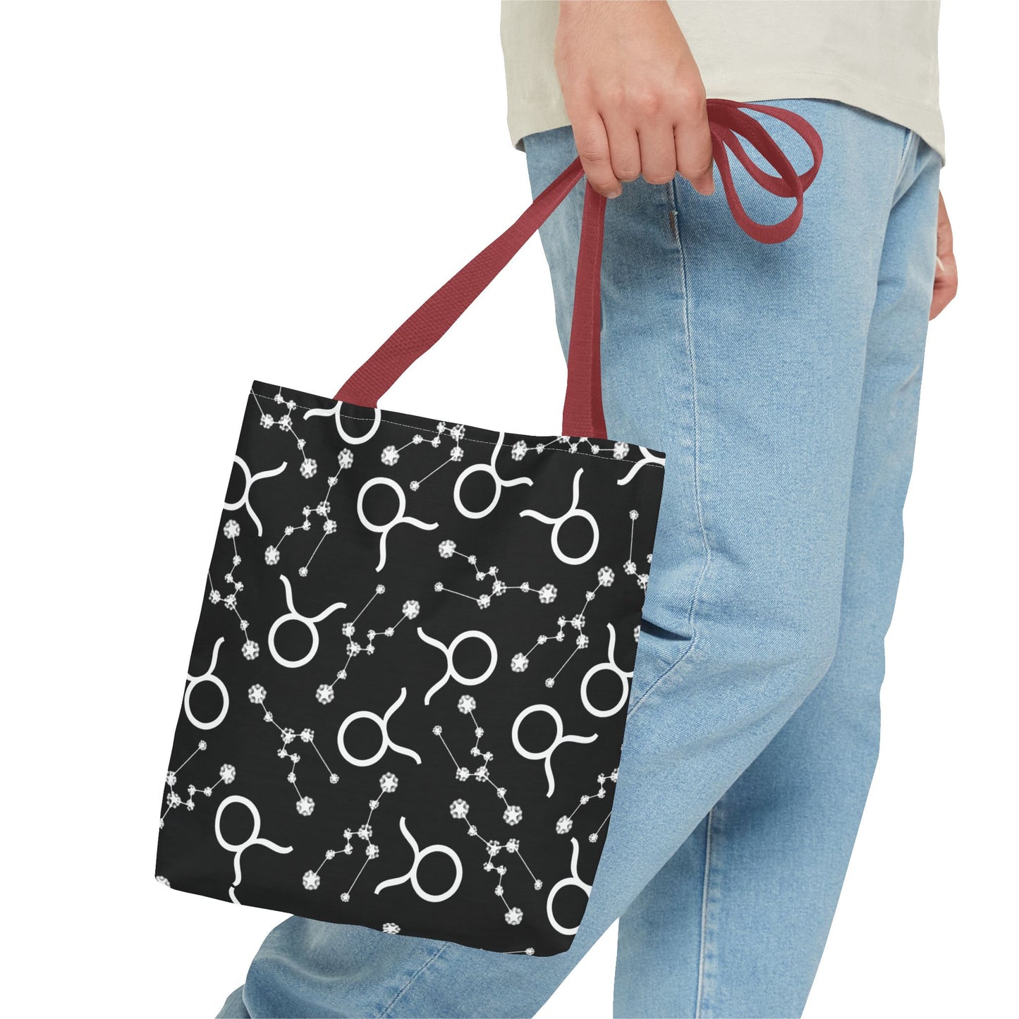Tote Bag Taurus Zodiac sign AOP