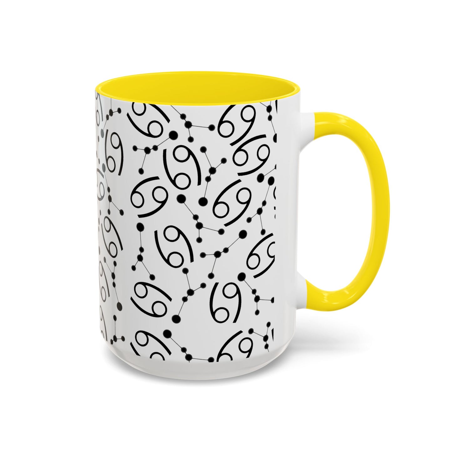 Accent Coffee Mug with the Cancer sign (11, 15oz)