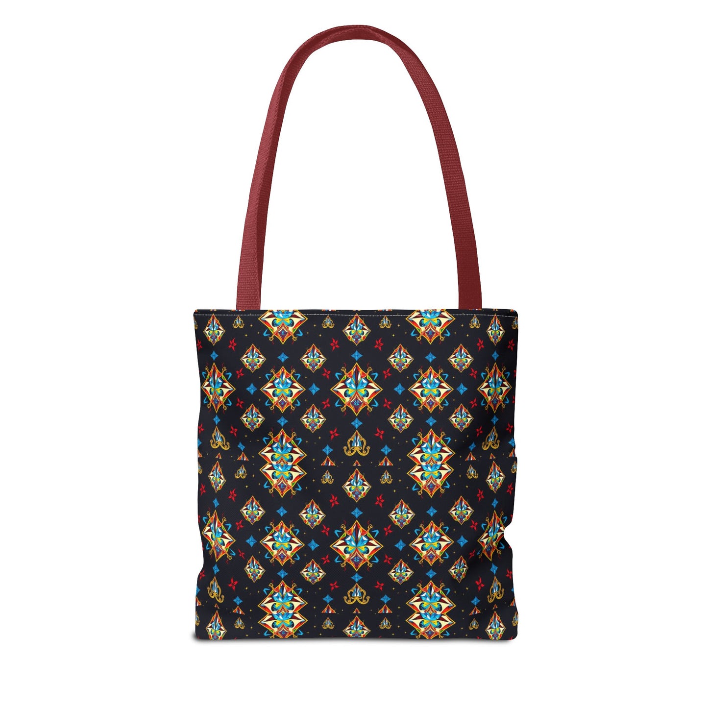Tote Bag (AOP), Sagittarius, Zodiac v1, Jewel Pattern