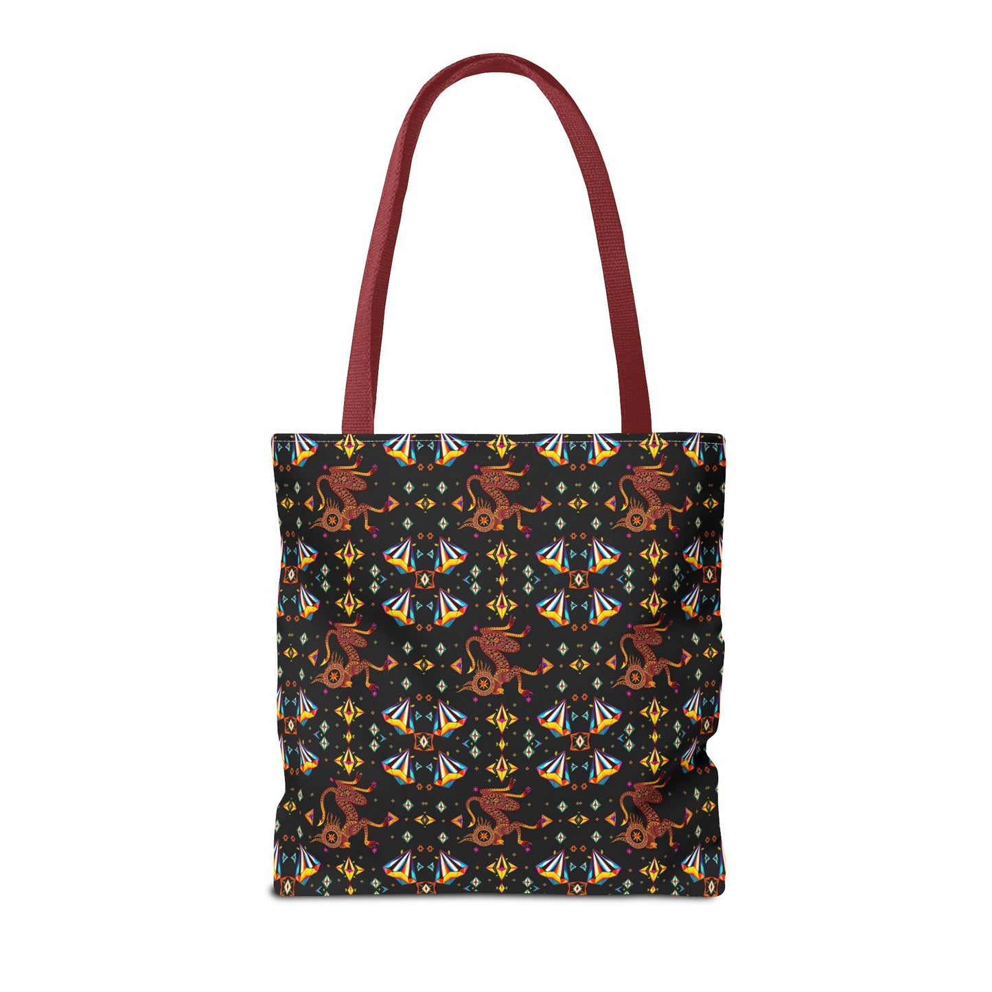 Tote Bag (AOP), Virgo, Zodiac, Jewel Pattern