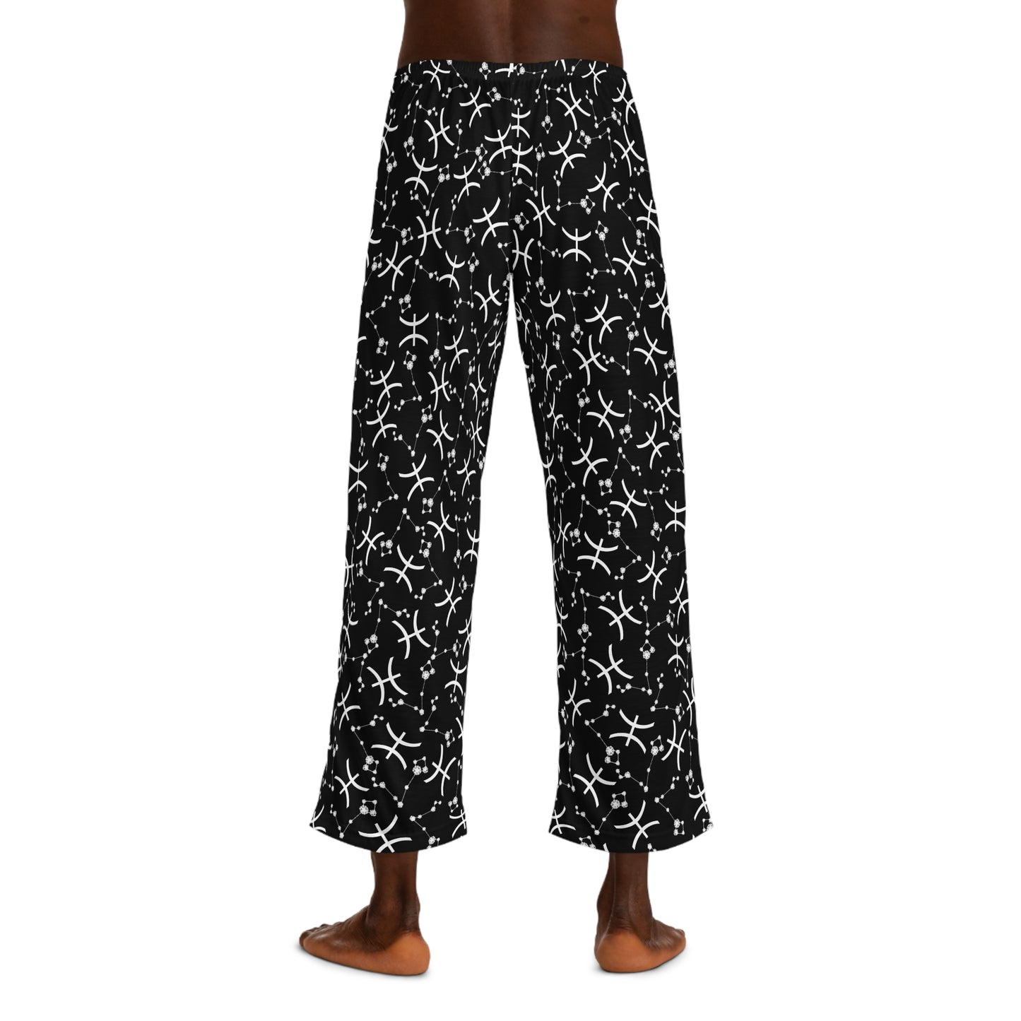 Men's Zodiac Pajama Pants (AOP) Pisces Zodiac Sign