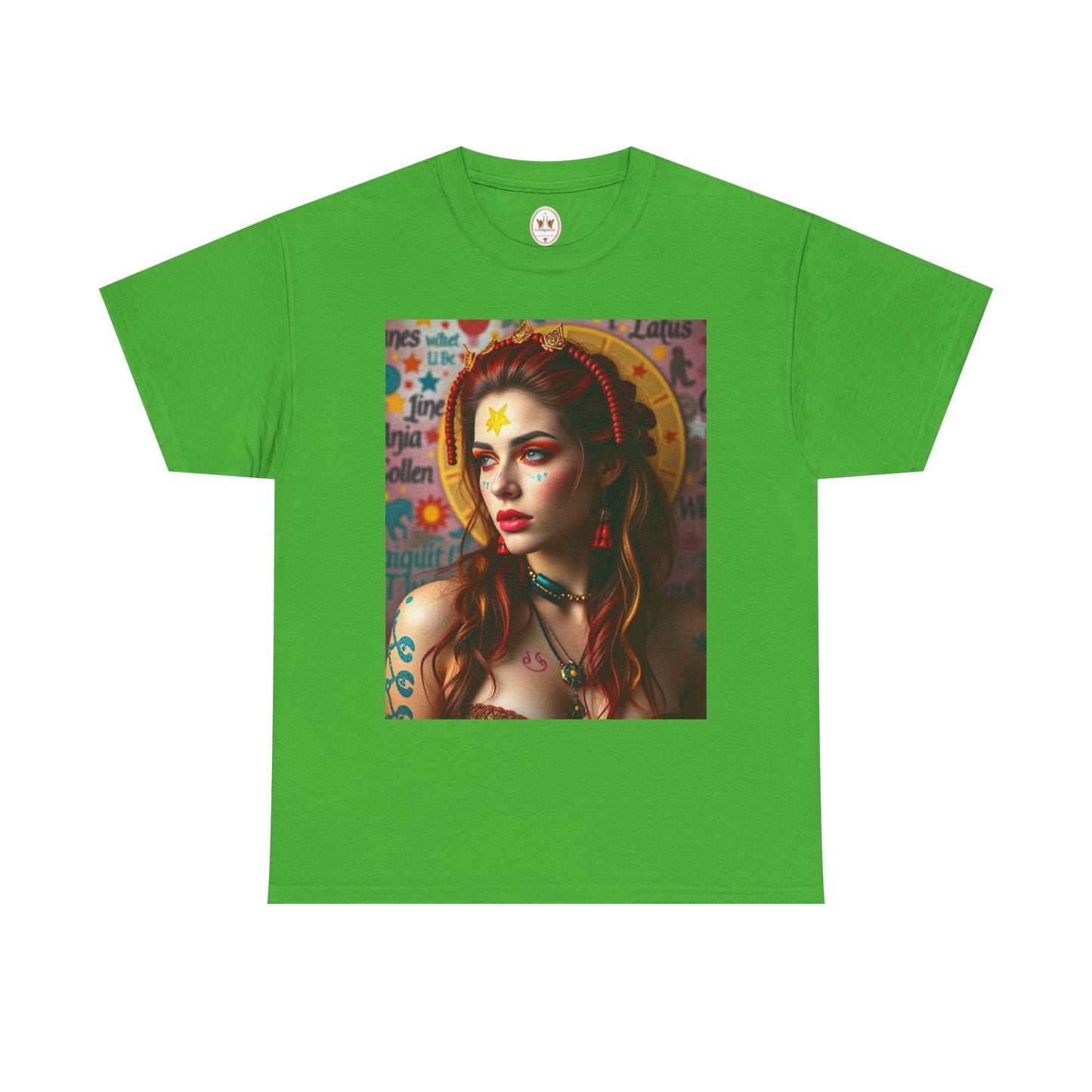 Unisex Heavy Cotton T-Shirt, Sagittarius, Zodiac, Sexy Art